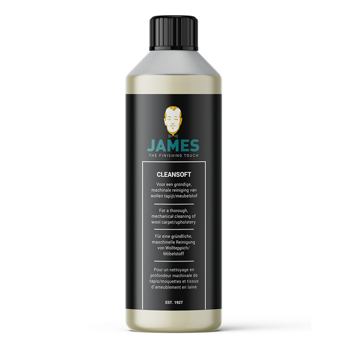 James Cleansoft Reiniger 500ml — onderhoud en reiniging voor PVC vloeren