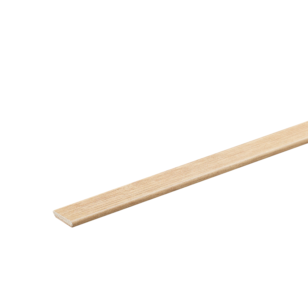 Plakplint eiken naturel PVC plint — passend bij PVC vloeren