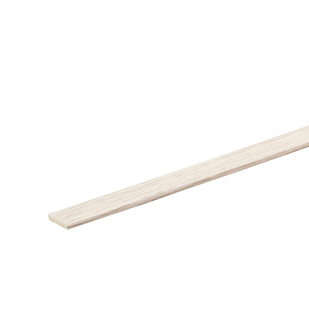 Plakplint eiken oud blank PVC plint — passend bij PVC vloeren