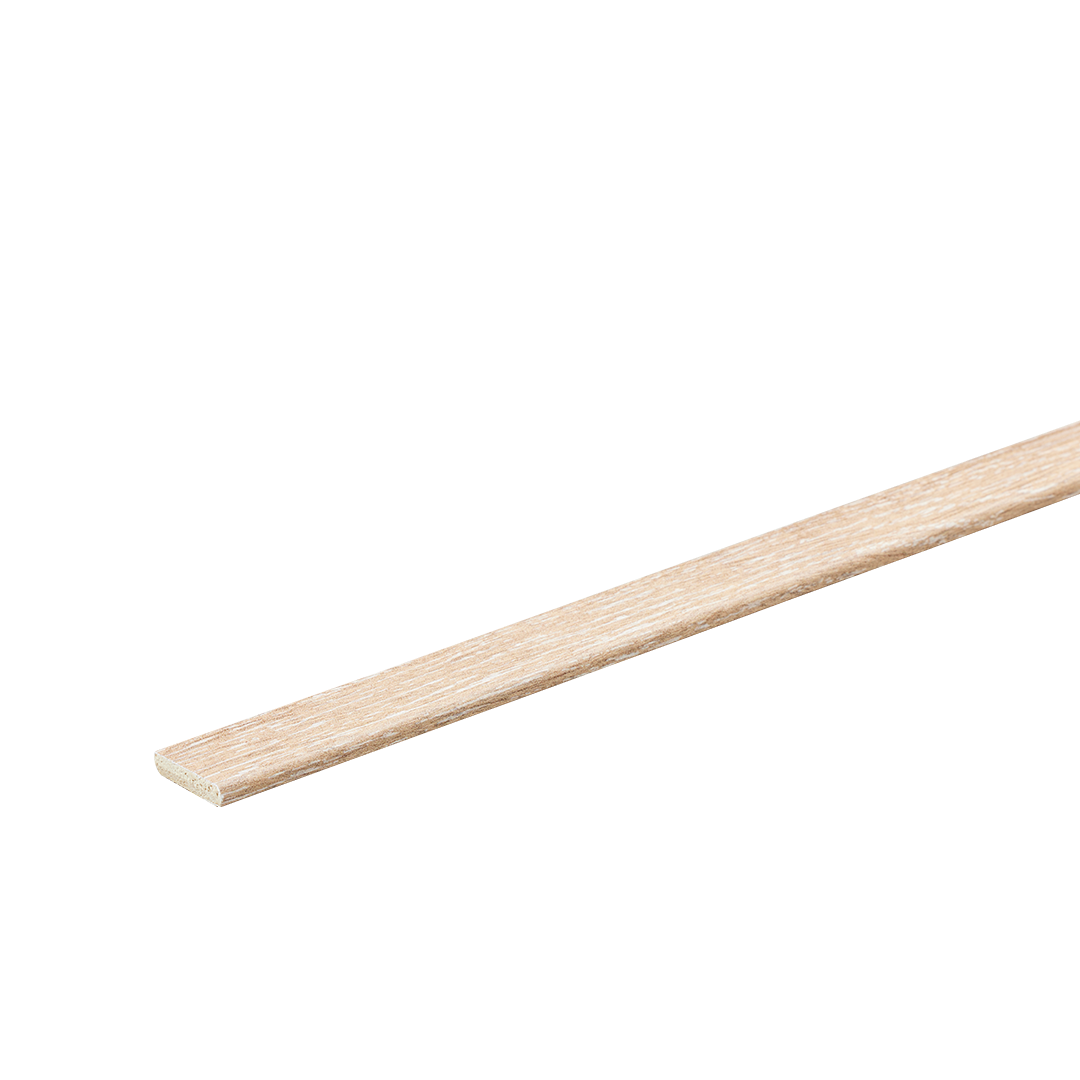 Plakplint eiken ceruse PVC plint — passend bij PVC vloeren