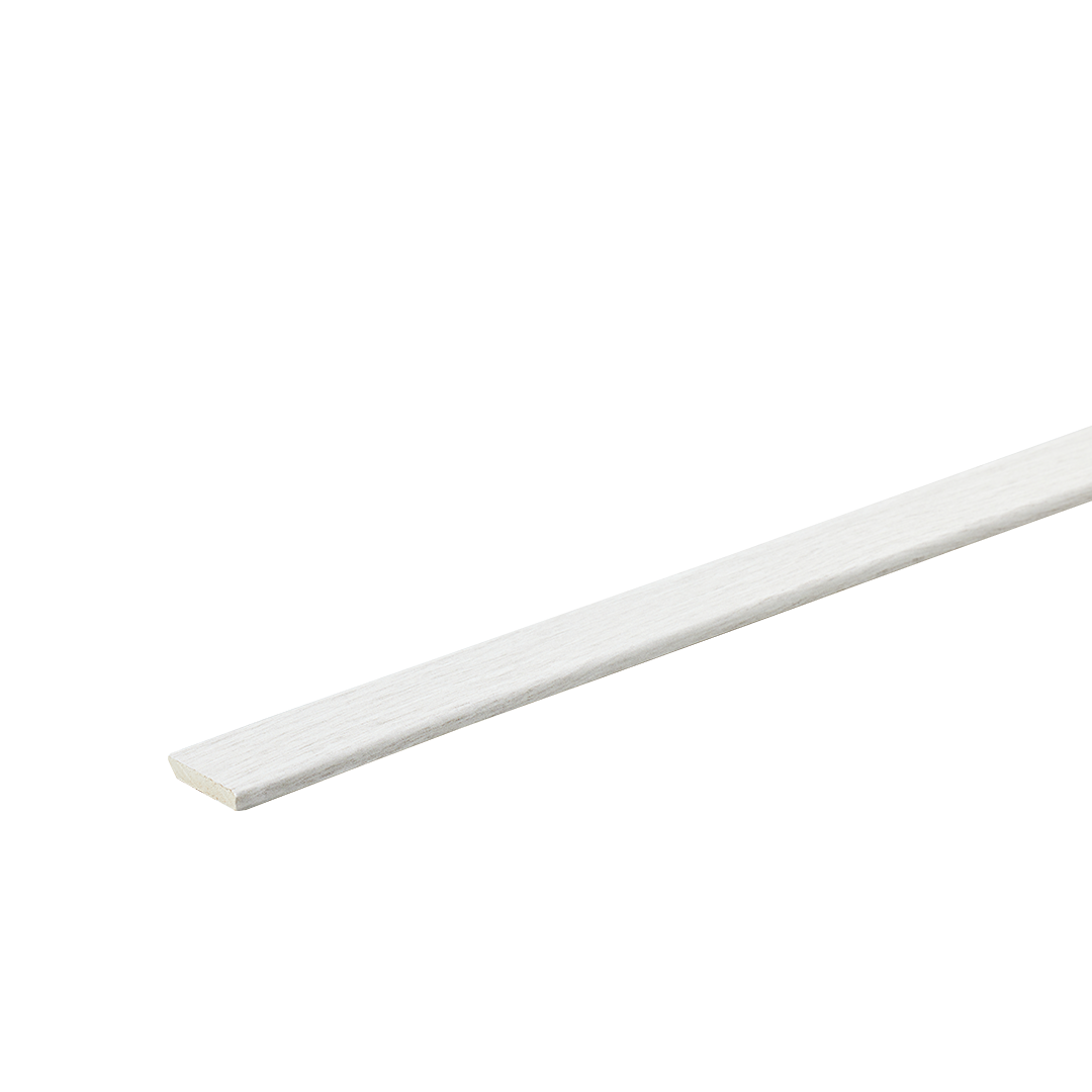Plakplint midden grijs PVC plint — passend bij PVC vloeren