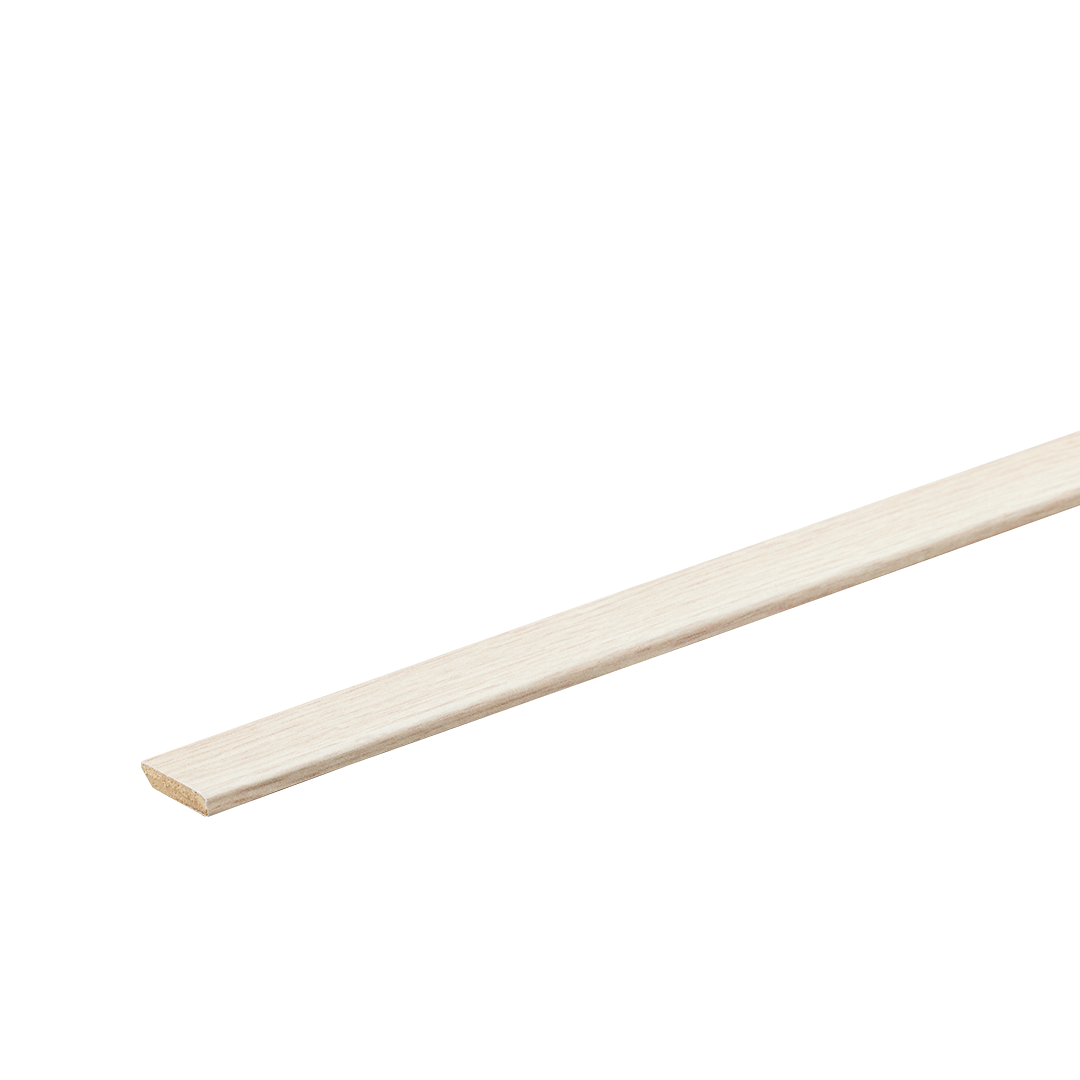 Plakplint eiken licht PVC plint — passend bij PVC vloeren