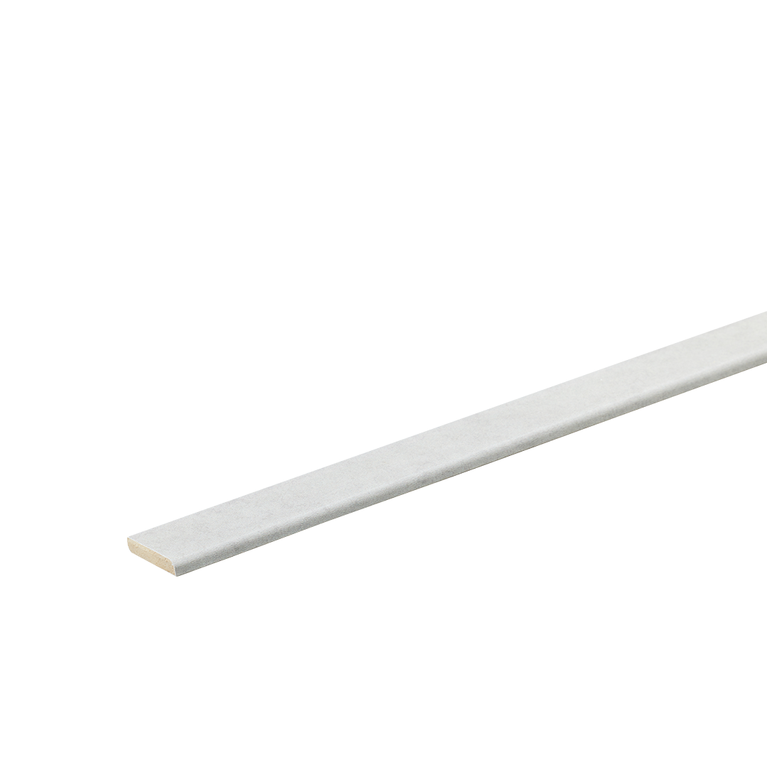 Plakplint zilver PVC plint — passend bij PVC vloeren
